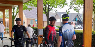 Gezellige fietstocht en gezamenlijke maaltijd in Kulturhus