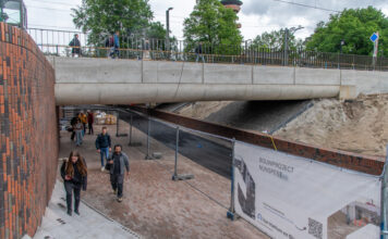 Eerste gedeelte onderdoorgang station Nunspeet geopend