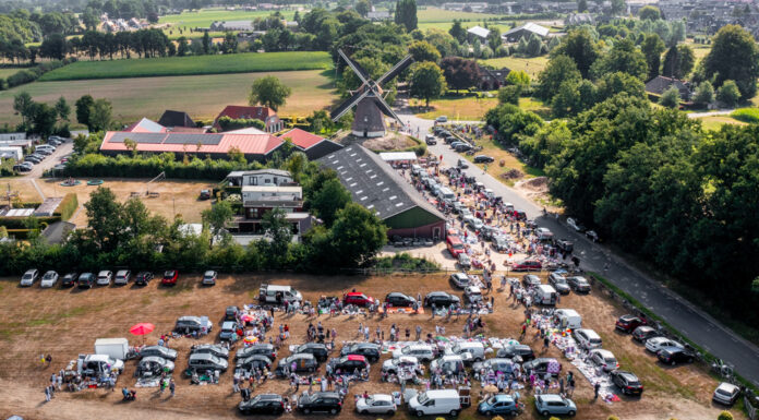 Kofferbakverkoop bij Molen de Duif op zaterdag 31 mei
