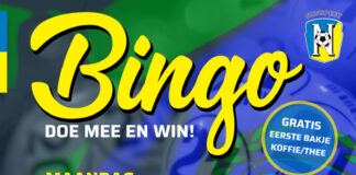 Laatste bingoavond van het seizoen bij VV Nunspeet