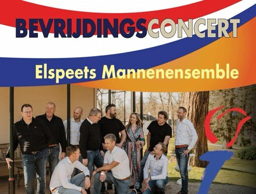Bevrijdingsconcert in Nunspeet met Elspeets Mannenensemble