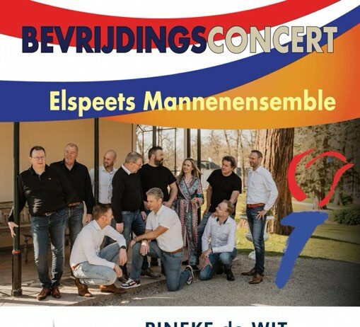 Bevrijdingsconcert in Nunspeet met Elspeets Mannenensemble