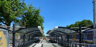 Eerste deel nieuwe fietsenstalling station Nunspeet open