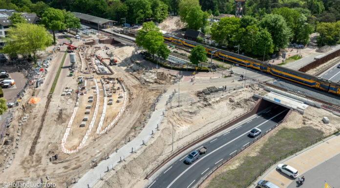Geen treinen in Pinksterweekend, langzaam verkeertunnel in gebruik