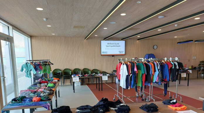 Sportspullenbank op 2 dagen in mei