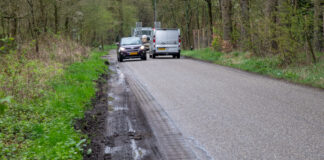 Het kan zo weer mis gaan op de Gortelseweg-Vierhouterweg
