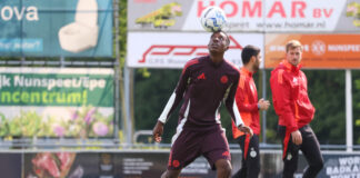 FC Bayern München U16 te gast bij vv Nunspeet