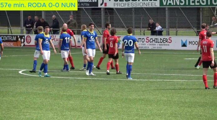 Nunspeet komt net tekort in zinderende finale