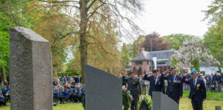 Herdenking 15 augustus1945 in Park 40-45