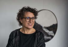 12 en 13 juli exposeert Hanneke van Rijnsoever met werken van vilt en beton bij Galerie Ingrid Slaa