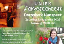 Uniek Zomerconcert in de Dorpskerk Nunspeet