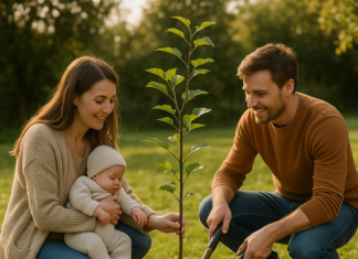 Geboorteboom voor iedere baby in Nunspeet