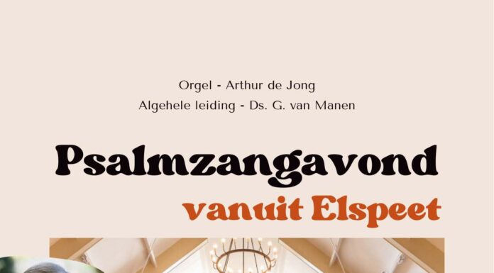 Psalmzangavond ten bate van Stichting Adullam