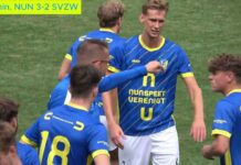Nunspeet wint eerste oefenwedstrijd onder leiding van trainer Karsten