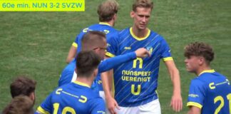 Nunspeet wint eerste oefenwedstrijd onder leiding van trainer Karsten