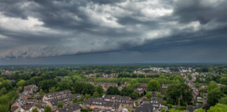 ️⚡ Weer Nunspeet: kans op buien en lokaal onweer woensdagavond & donderdag