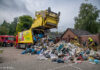 Rook in vuilniswagen Nunspeet snel onder controle