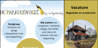 Vacature bij Zorg- en logeerboerderij De Paradijsvogel: begeleider en invalkracht gezocht