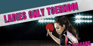 Voor het eerst in Nunspeet: Ladies Only Tafeltennistoernooi