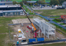 Nieuwbouw eerste bedrijf op De Kolk fase 2