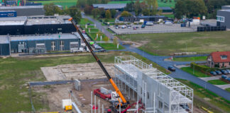 Nieuwbouw eerste bedrijf op De Kolk fase 2