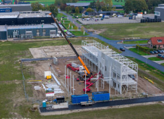 Nieuwbouw eerste bedrijf op De Kolk fase 2