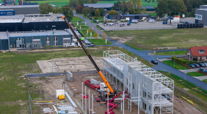 Nieuwbouw eerste bedrijf op De Kolk fase 2