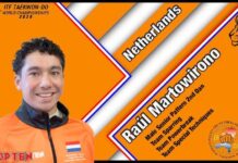 Nunspeetse Raúl Martowirono naar WK Taekwon-Do in Kroatië