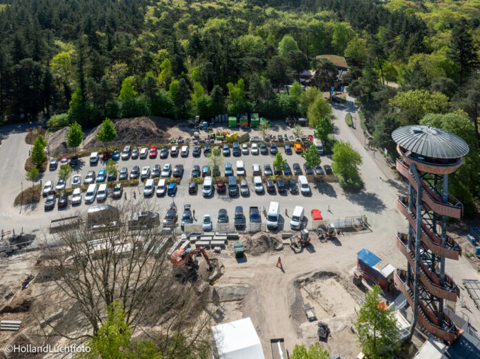 Werkzaamheden in het stationsgebied Nunspeet
