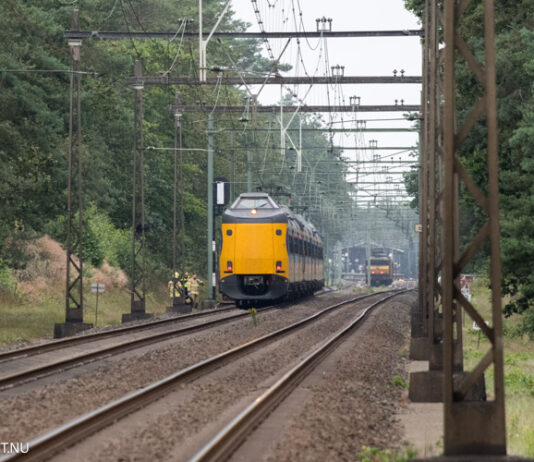 Treinverkeer stil tussen Putten en Nunspeet door sein- en overwegstoring