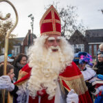 Sint en Pieten zorgden voor een vrolijk spektakel in Nunspeet