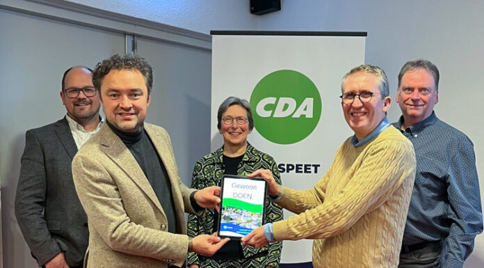 CDA Lokaal maakt kieslijst bekend