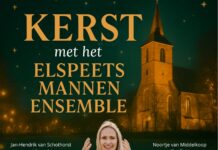 Elspeets Mannen Ensemble presenteert sfeervol kerstconcert in Oude Kerk Ermelo