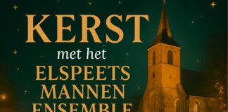 Elspeets Mannen Ensemble presenteert sfeervol kerstconcert in Oude Kerk Ermelo