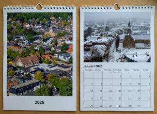 Hollandluchtfoto introduceert Nunspeet Kalender 2026