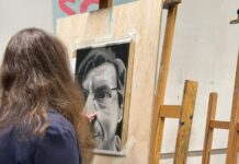 8 en 9 november expositie tekeningen van Martina Kranenburg bij Galerie Ingrid Slaa