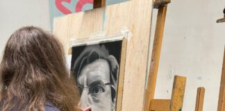 8 en 9 november expositie tekeningen van Martina Kranenburg bij Galerie Ingrid Slaa