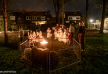 Kerstverhaal komt tot leven in de straten van Nunspeet-Oost