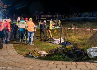 Negen gewonden bij ernstig verkeersincident in Nunspeet