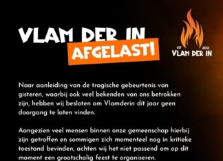 Vlam der In dit jaar afgelast uit respect voor tragische gebeurtenis