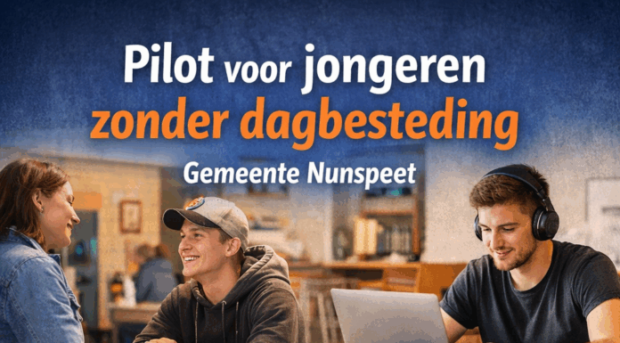 Gemeente Nunspeet start pilot voor jongeren zonder dagbesteding