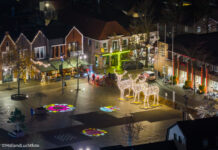 Stralende herten terug op het Marktplein: Nunspeet zet de winter aan!