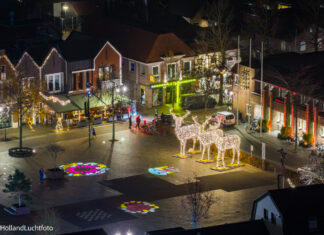 Stralende herten terug op het Marktplein: Nunspeet zet de winter aan!