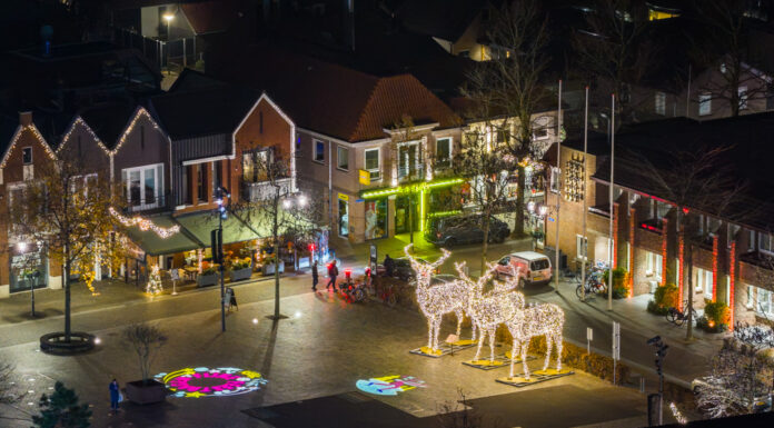 Stralende herten terug op het Marktplein: Nunspeet zet de winter aan!
