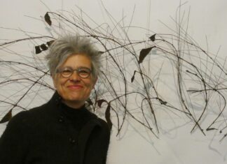 13 en 14 december exposeert Hannah Blom bij Galerie Ingrid Slaa met ruimtelijk werk van ijzer