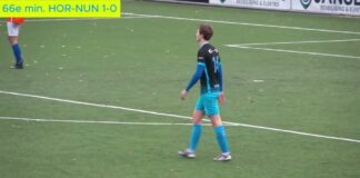 vv Nunspeet eindigt in mineur