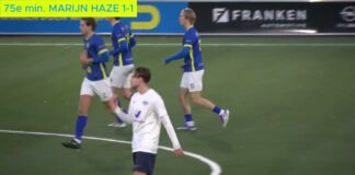 Spannend duel tussen vv Nunspeet en vv Zeewolde eindigt in 1-3 op sportpark De Wiltsangh