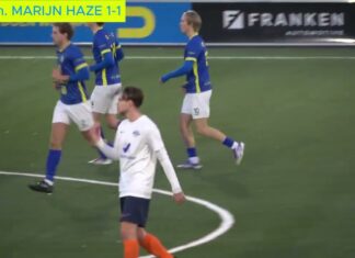 Spannend duel tussen vv Nunspeet en vv Zeewolde eindigt in 1-3 op sportpark De Wiltsangh