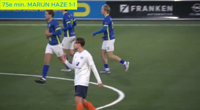 Spannend duel tussen vv Nunspeet en vv Zeewolde eindigt in 1-3 op sportpark De Wiltsangh