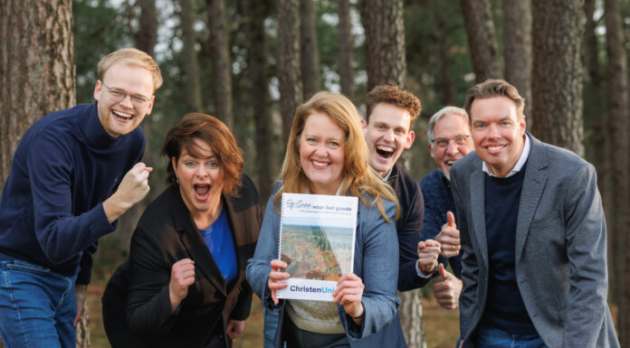 ChristenUnie Nunspeet presenteert hoopvol verkiezingsprogramma